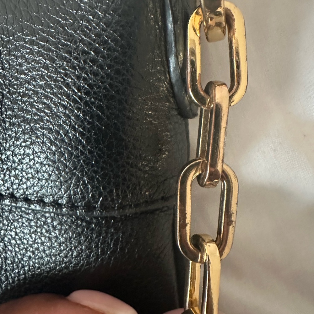 Tory Burch black leather crossbody bag used - Picture 10 of 10
